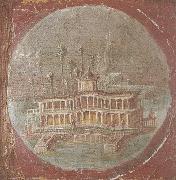 Roman Wall Painting from Stabiae (mk23) Alma-Tadema, Sir Lawrence